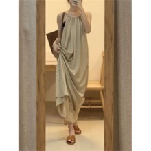 ��ʽ��Ъchic�Ҳ���������ȹ��Ƹ��������㿨��ɫ���䱳��ȹ��Ů