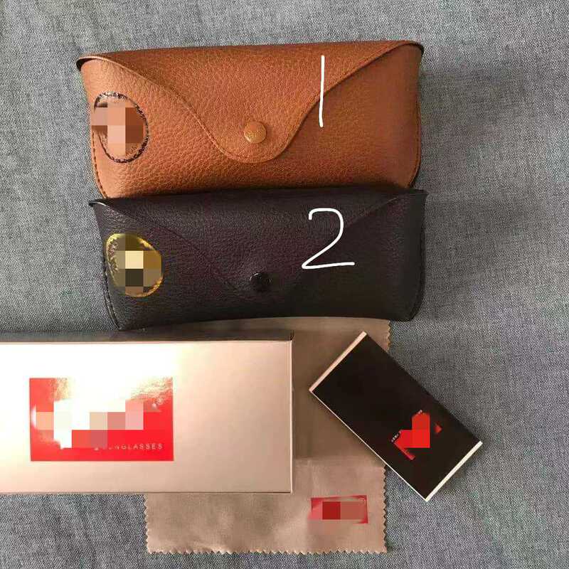 蓝色手工款品牌万家套装眼镜盒天地盖纸盒镜布袋可做客户logo现货|undefined