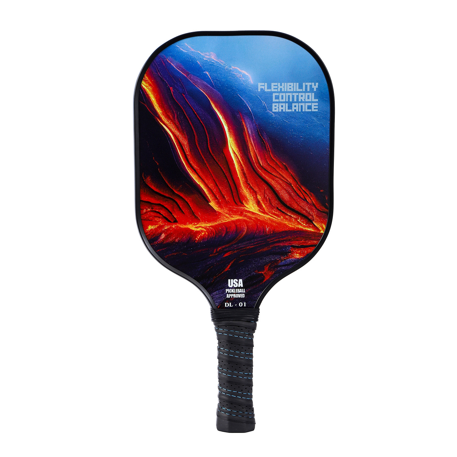 In-stock pickleball rackets, featuring a honeycomb board design, suitable for outdoor sports, made of carbon fiber, available on AliExpress and Amazon for cross-border sales