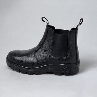 Cowhide Anti-Smash and Stab-Resistant Steel Toe Safety Shoes Labor Protection Shoes Steel Toe Anti-Smash and Puncture-Resistant Oil-Resistant Breathable Shoes