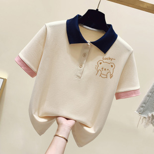 2025�¿���и��ЌW��POLO������T����Ů�������b�ٴ�ײɫ���·�