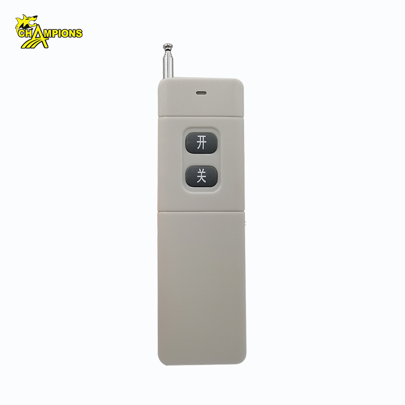 Control Remoto para Motor de Bomba de Agua, Transmisor Industrial, Mango de Alta Potencia, Control Remoto Inalámbrico de Ultra Largo Alcance con Código de Aprendizaje