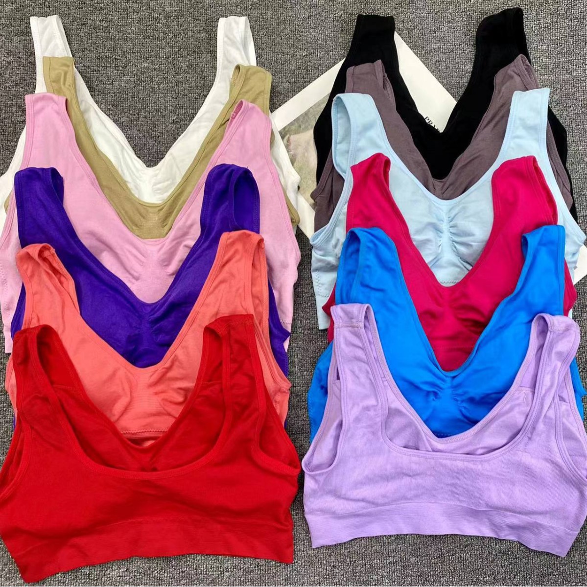 Nuevo chaleco sin acero, chaleco sin anillo de acero, ropa interior, chaleco de banda ancha, ropa interior sexy, sujetador de base