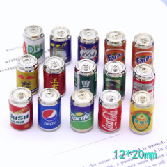 ミニ缶部品ミニチュア瓶樹脂部品人形屋コンビニキーホルダーDIYビールペンダント