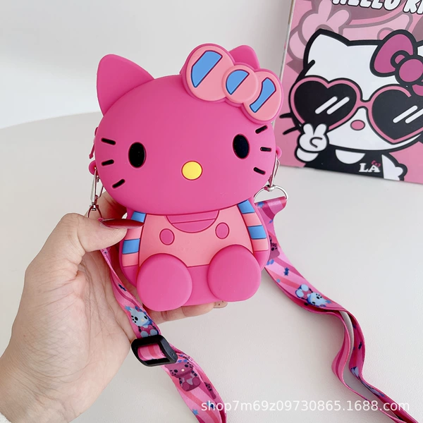 KT cat head and whole body are rose red [cannot be used to install mobile phones]