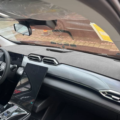 Günəş əleyhinə siperlik – for Dongfeng Fengshen Haohan dashboard - haohan-suede-gray-no-embroidery
