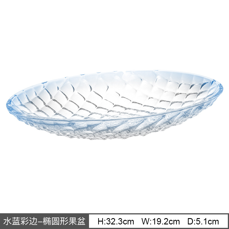 Caja de regalo con plato de frutas de cristal estilo bohemio, regalo de boda para el Año Nuevo Chino, decoración de lujo para sala de estar, estilo checo. image 10