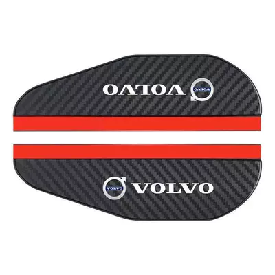 Rearview Mirror, Universal Thickened, Rearview mirror rainproof sticker - 55165a-pair-of-rain-eyebrows-volvo