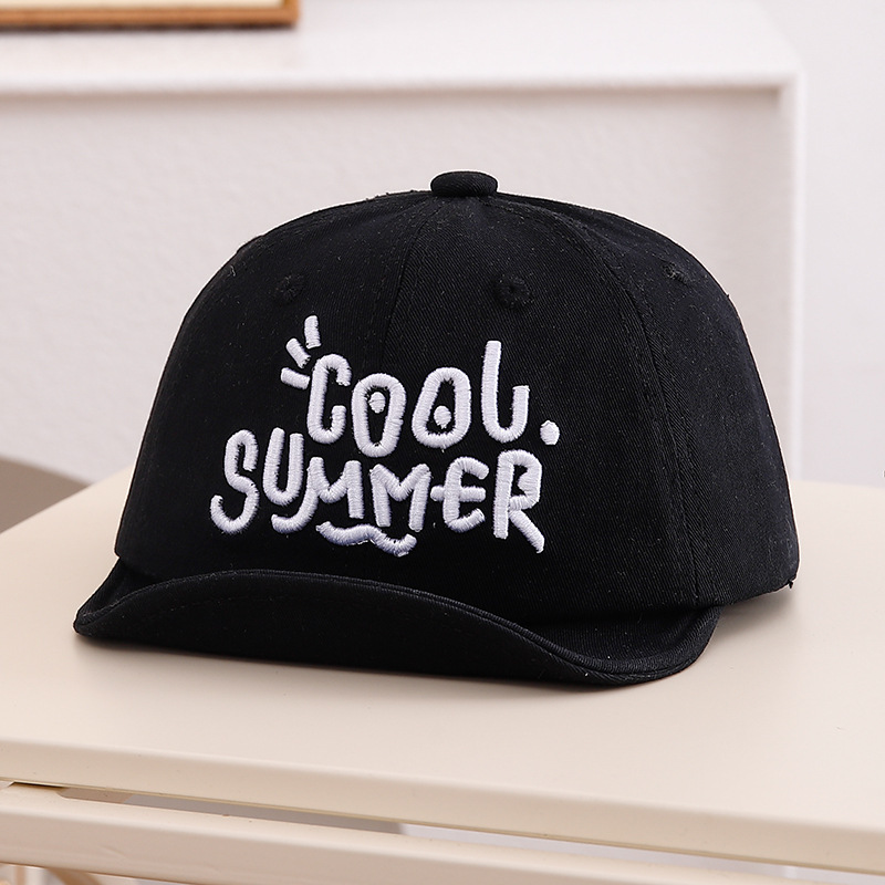 Sombreros infantiles primavera y otoño para hombres delgados sombreros de béisbol niñas sombreros de boca de pato nuevo ocio sombrero protector solar para niños