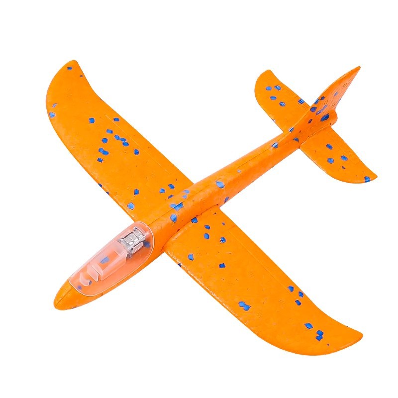 Catapulta avión de espuma lanza pistola de cometa modelo de juguete al aire libre modelo de avión para niños lanzado a mano pistola de deslizamiento volador