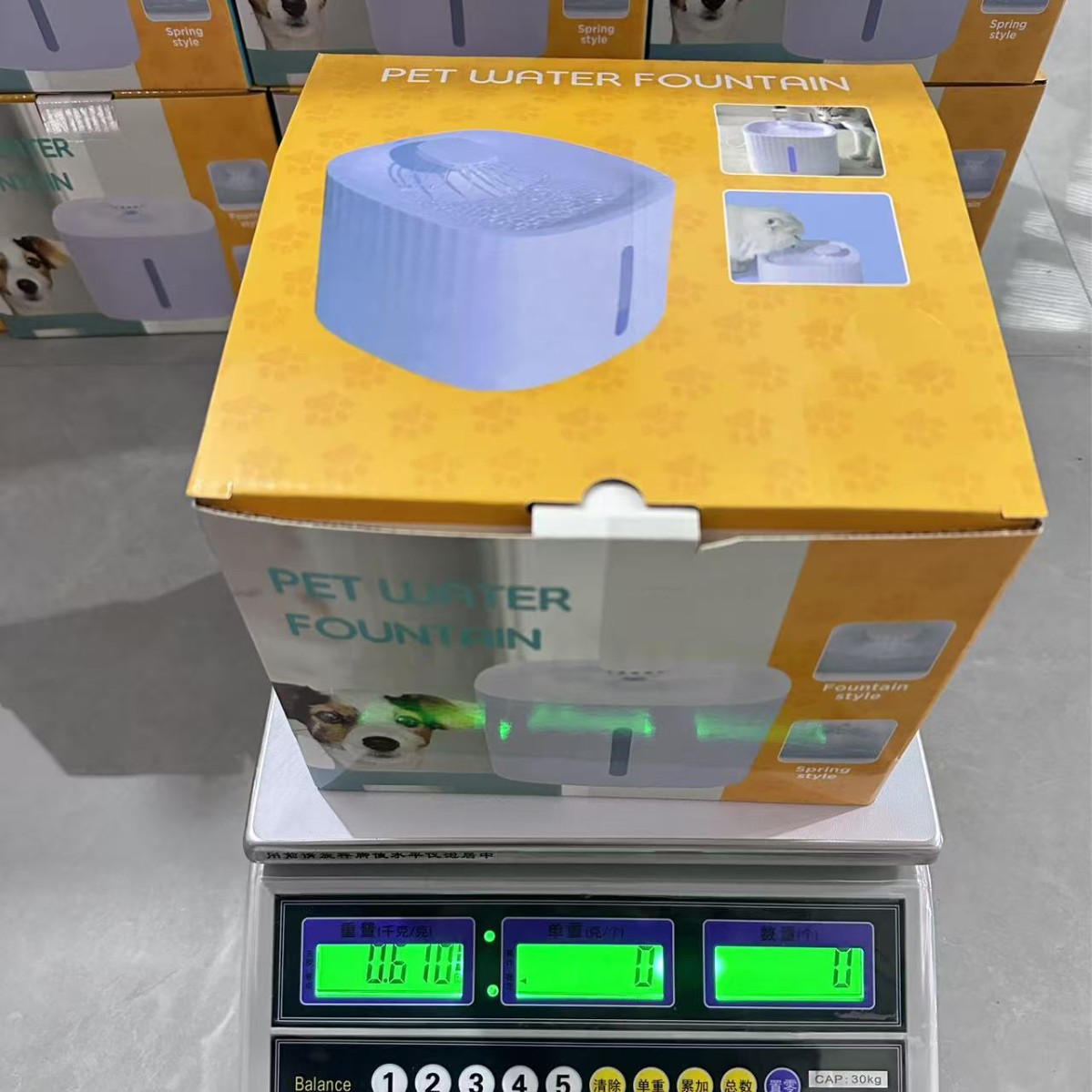 Nuevo dispensador de agua para gatos transfronterizo, ciclo automático, dispensador de agua silencioso, boca no húmeda, lavabo para perros, suministros para mascotas