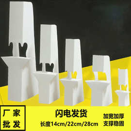 加厚加宽桌面广告架 纸背撑蝴蝶支架A4/A3卡纸板KT板展示背托批发