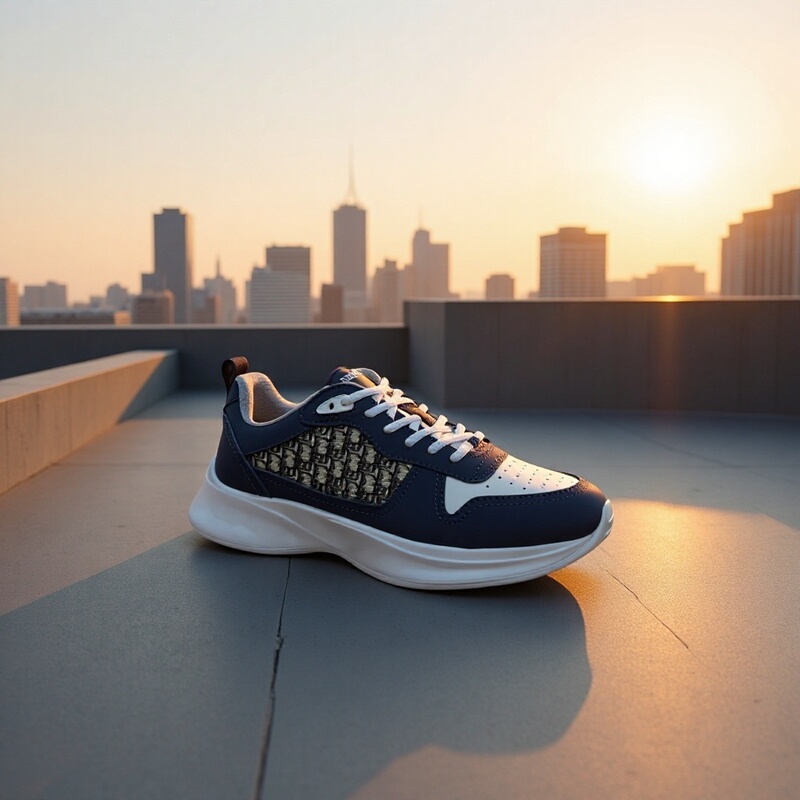 European Trendy Brand Versatile Men's Shoes, Thick-Soled Lace-Up Sneakers, Breathable Shoes, Comfortable Casual Shoes, Cross-Border Ready Stock European Trendy Brand Versatile Men's Shoes, Thick-Soled Lace-Up Sneakers, Breathable Shoes, Comfortable Casual Shoes, Cross-Border Ready Stock