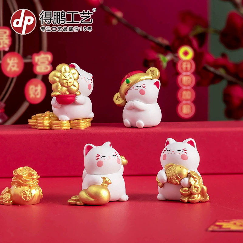 Микро-ландшафтный креативный милый кошачий куклы