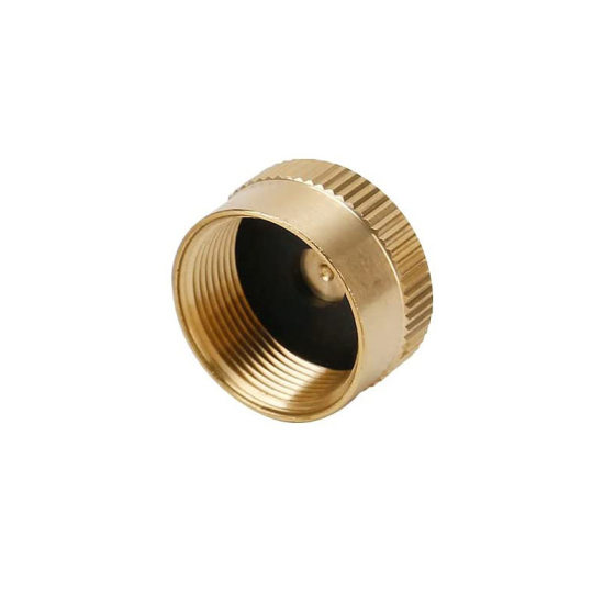 Cross-border Hot Selling 1LB Propane Cylinder Brass Protective Cover Inflatable Joint Thread Seal Propane Gas Tank Protection