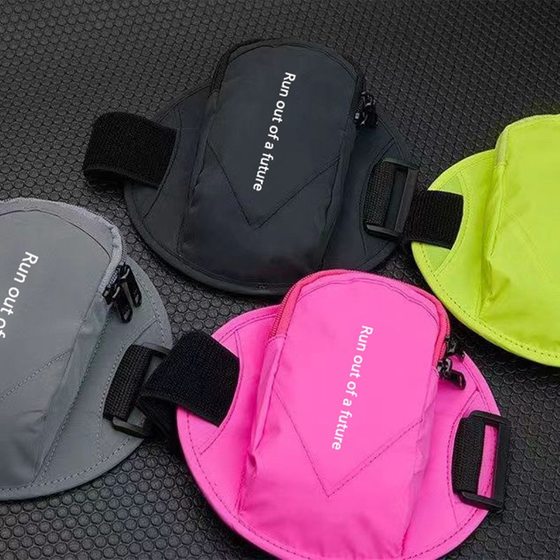 2023 mobile phone arm strap running arm bag outdoor sports arm bag wrist bag waterproof factory direct sale