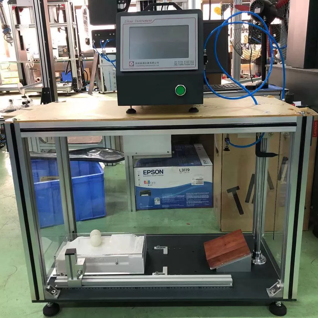 Настольный теннис обнаружения оборудования спортов наклонил лабораторию испытания тестера прыжка ямы доски поддерживая ГБ/Т2004