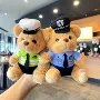 交警广告消防可爱钥匙扣