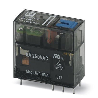 单个继电器 - REL-MR- 24DC/21-21AU/MS - 2987985 菲尼克斯