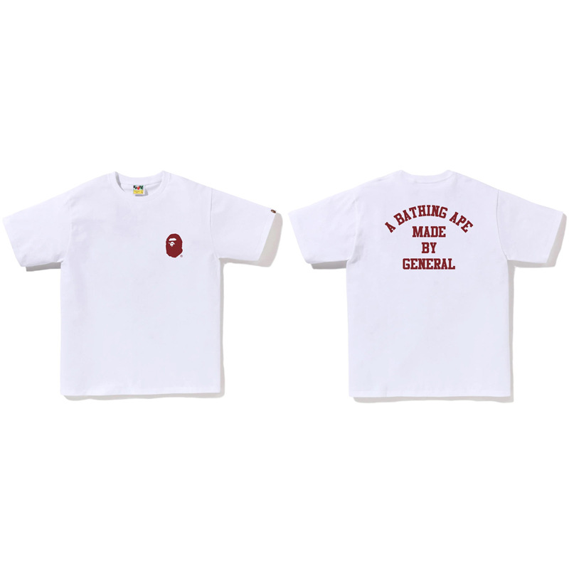 クロスボーダー卸売潮ブランド BAPE エイプヘッド半袖シャークトップ T シャツ供給 240 グラム半袖