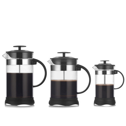 High borosilicate glass French press pot hand brewed coffee utensils household filter brewing teapot French filter coffee pot