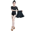 Black skirt set