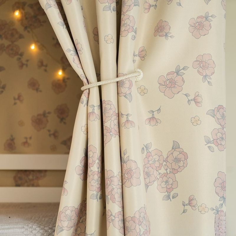 Student Dormitory Strong Blackout Bed Curtain Upper Bunk Female Dormitory Lower Bunk Thickened Simple Lower Table Curtain Cloth Integrated Mosquito Net