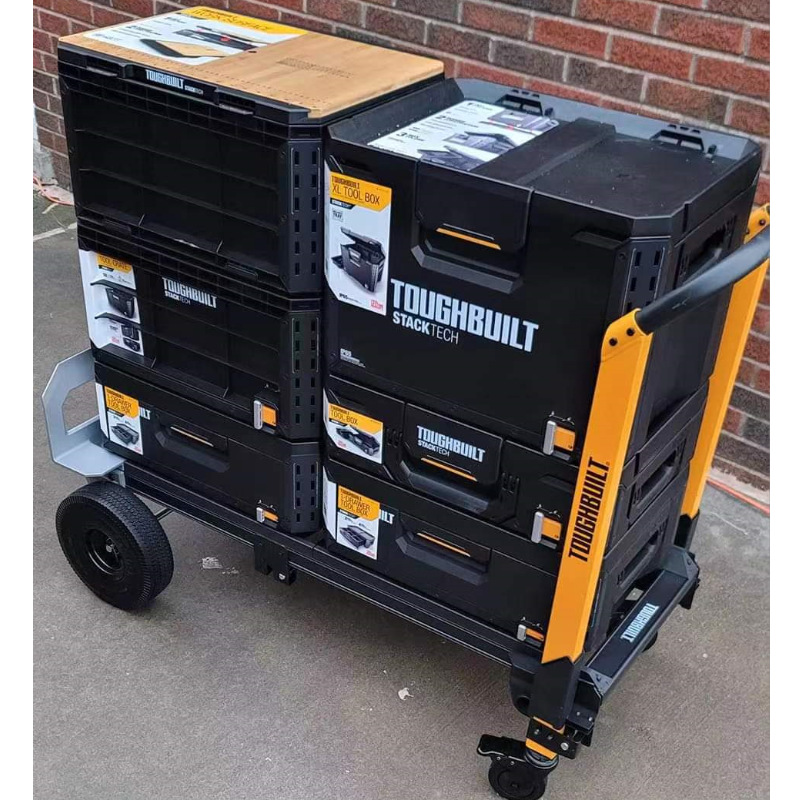 TOUGHBUILT Stacking Toolbox Set Topite Stacking Accessories Holding Toolbox Colgante Caja de tirón