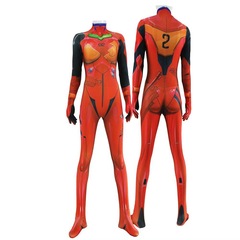 アニメcos新世纪福音戦士あすかレオタードevaasukalangleコスプレ3dプリント