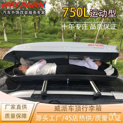 Roof box Luggage Box, Lightweight Flat
