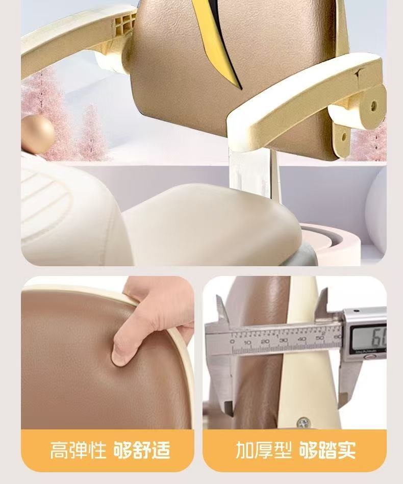 Electric Vehicle Child Seat, Foldable, Waterproof, with Safety Armrests, Seat Guardrail, Baby Back Seat