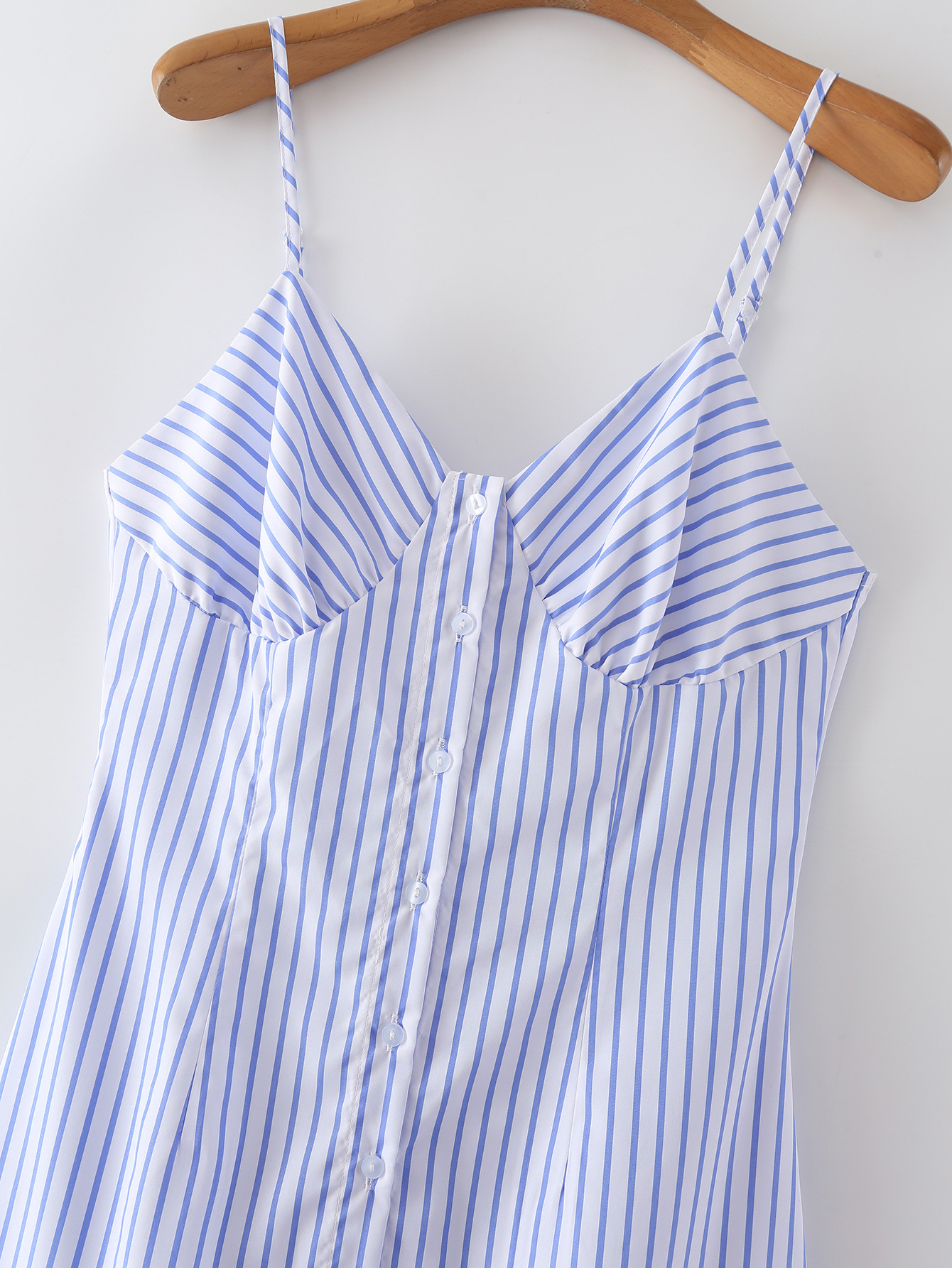 Striped Tube Top Suspender Dress NSLQS101189