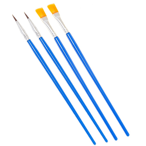 Children's painting graffiti brush painting acrylic watercolor paint kindergarten hook line pen row pen gouache nylon brush