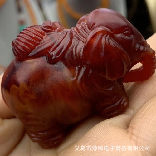 Factory Direct Supply Agarwood Ash Amber Fortune Longevity Happiness Wealth Set Ornament Home Office Desk Small Decor Live Stream Goods