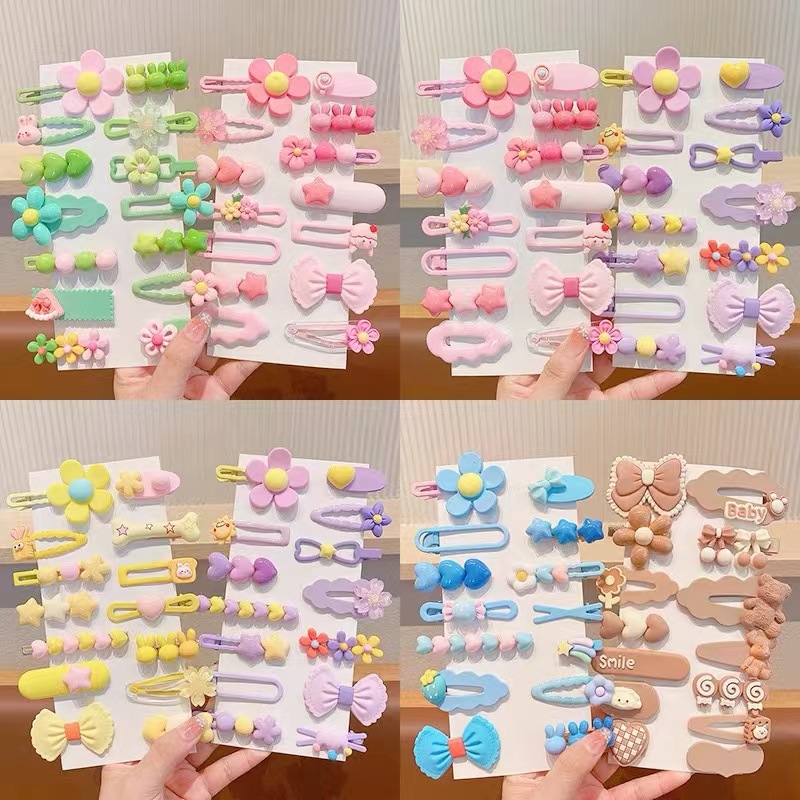 Tocado de horquilla para niños clip de flequillo para niñas clip lindo para niñas 2023 Nuevo bebé pequeño clip de horquilla accesorios para el cabello