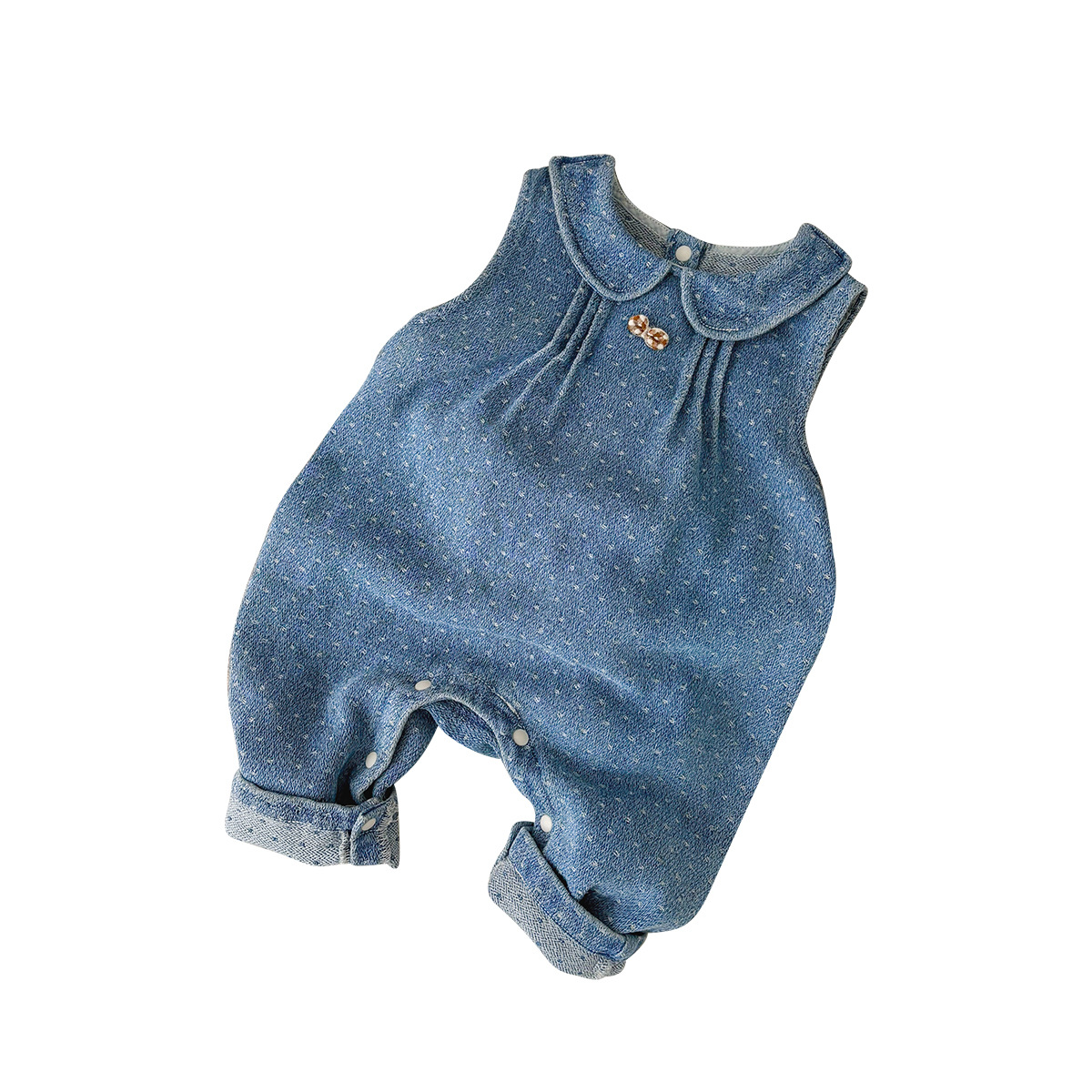 2025 primavera baby baby cuello baby baby pack manga abullonada camisa de fondo traje de bebé de primavera y otoño de dos piezas traje de salida
