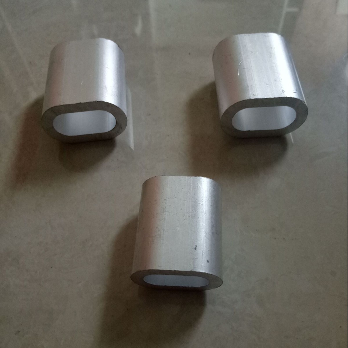 厂家供应优质的椭圆形铝套  8型铝套 日式铝套