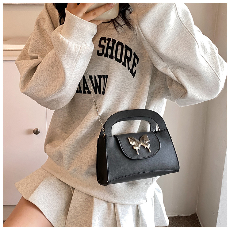 Borsa a mano Wind Niche per donna 2024 nuova elegante piccola borsa a tracolla a catena versatile quadrata_voghion.com