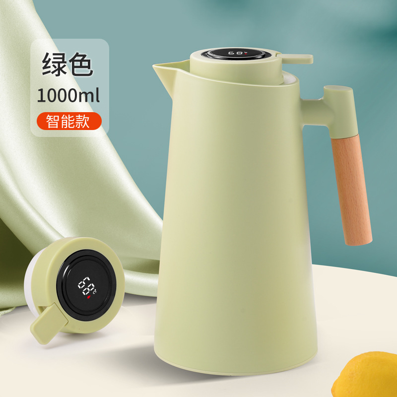 スマート保温ポット商用ガラス内胆保温ポット家庭用湯たんぽ保温ポット卸売り大容量保温ポット|undefined