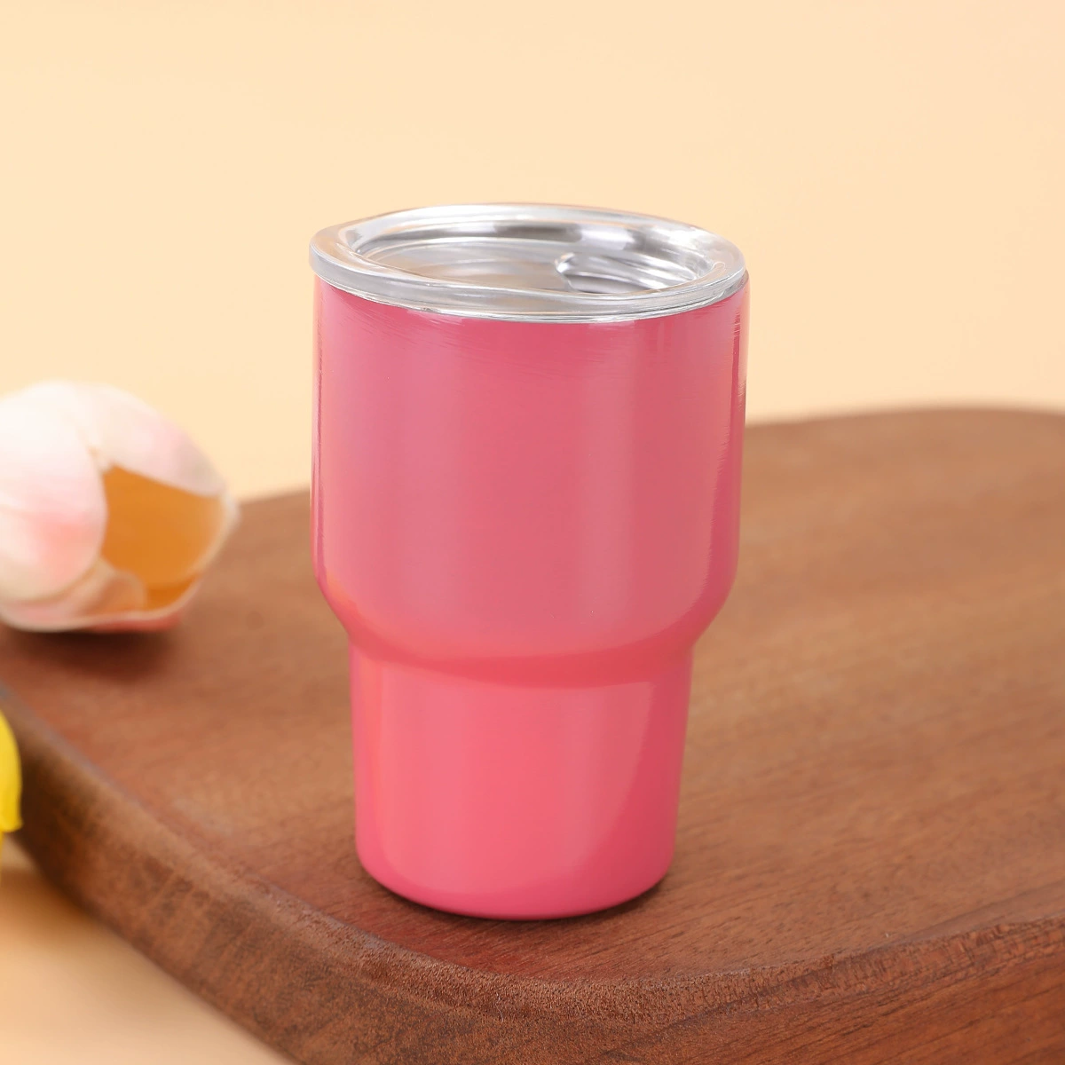 Маленькая вакуумная двойной стенки shot glass из нержавеющей стали, 2 oz, нержавеющая сталь AISI 304