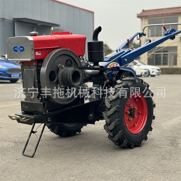 Tractor manual diesel pequeño tipo 101 8 - 13 hp arado rotativo de agua y sequía tractor de siembra