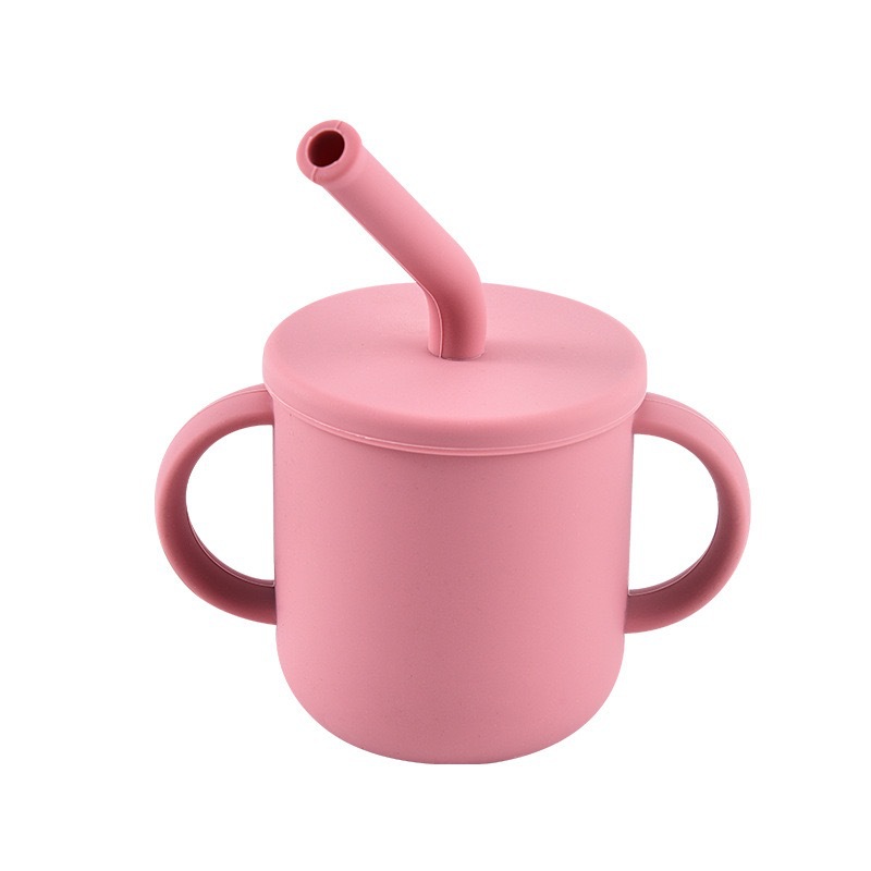 어두운 핑크 컵