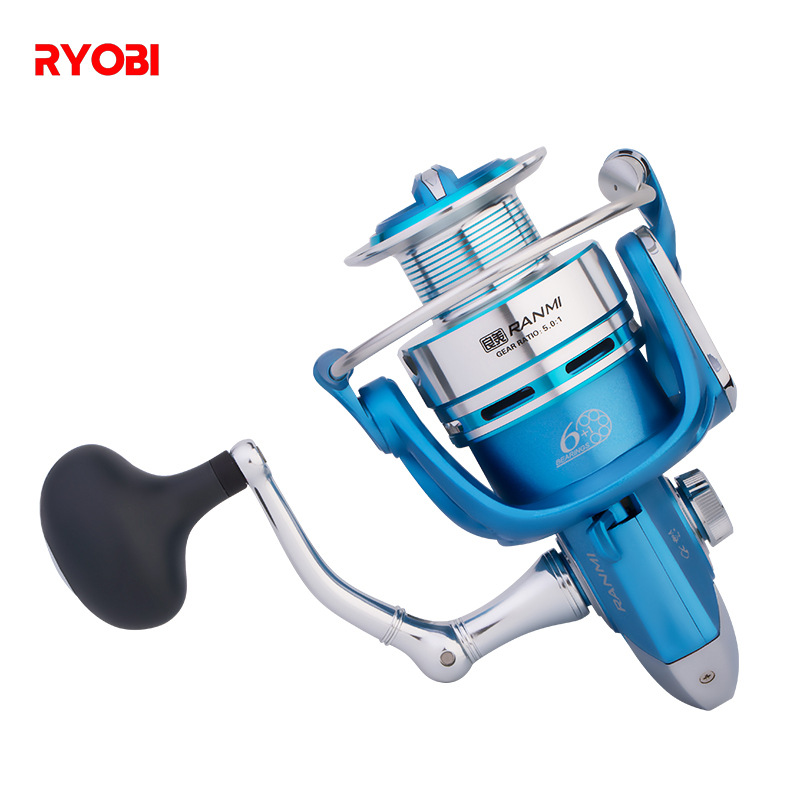 RYOBI SEA SLICE Spinning Wheel Fish line Wheel Fishing vessel Metal Road sub- Sea pole Long shot round Sea rods Fish Wheel