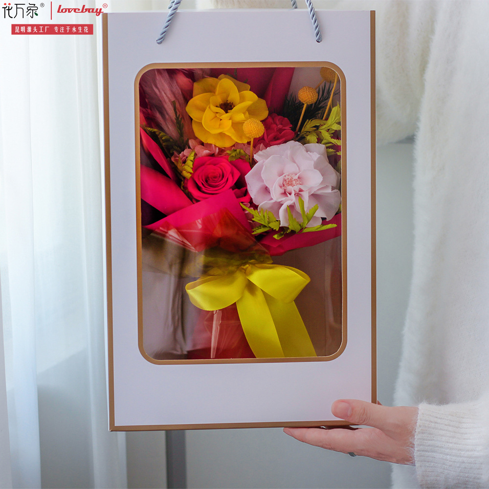 Flor de la eternidad, regalos de día de San Valentín, flores de rosas, regalos de Navidad, al por mayor, novia.