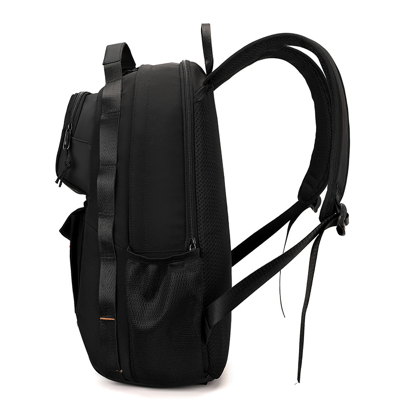 Mochila explosiva transfronteriza para hombres, mochila para computadora de cercanías de negocios de gran capacidad, bolsa de montañismo de color sólido, mochila escolar para estudiantes de ocio