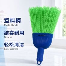跨境塑料柄小扫帚清洁刷清理工作刷玉米草清理扫把扫帚厂家直销