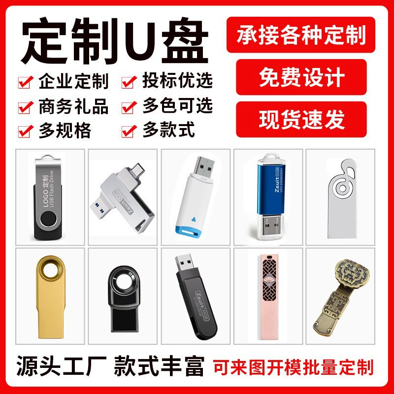USB-флешка, высокоскоростная, маленькая металлическая для телефона и ноутбука, под заказ, 128 ГБ, 64 ГБ, подарок на день рождения, 32 ГБ