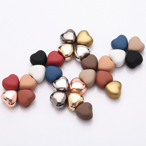 Cross-border colorful magnetic clip headscarf scarf strong invisible fixed silk tie clip shawl collar prevent slipping magnetic fastener