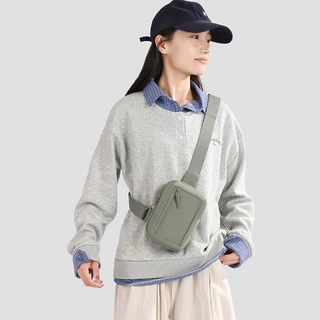 跨境休闲女士百搭简约户外运动腰包小众休闲手机包零钱包胸包男女
