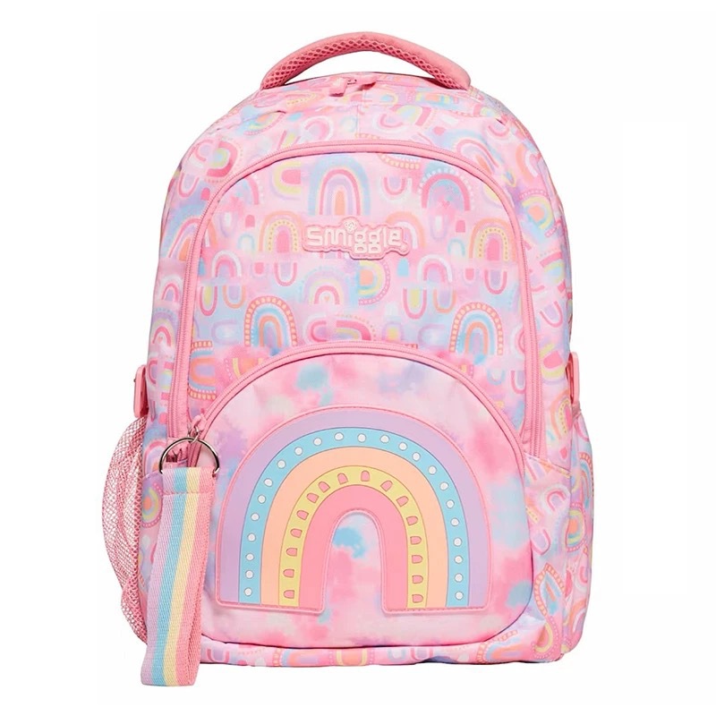Smiggle grande kt Stitch mochila de gran capacidad de descompresión de doble hombro de dibujos animados